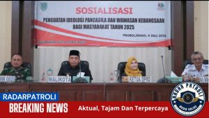 Bakesbangpol Kota Probolinggo Gelar Sosialisasi Penguatan Ideologi Pancasila Dan Wawasan Kebangsaan