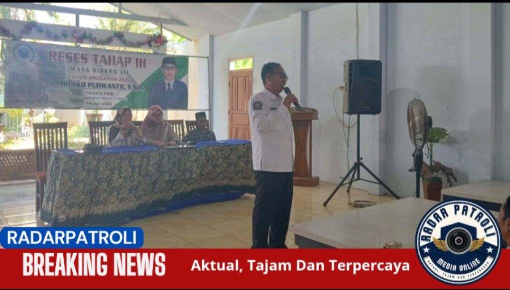 Anggota DPRD Probolinggo Armo Eko Purwanto Gelar Reses Tahap III, Serap Aspirasi Warga 14 Desa Di Kecamatan Tongas