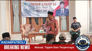 H. Firdaus Amin Gelar Reses Tahap 3 Masa Sidang I Tahun 2025 Tegaskan Komitmen Mendengar Aspirasi Rakyat