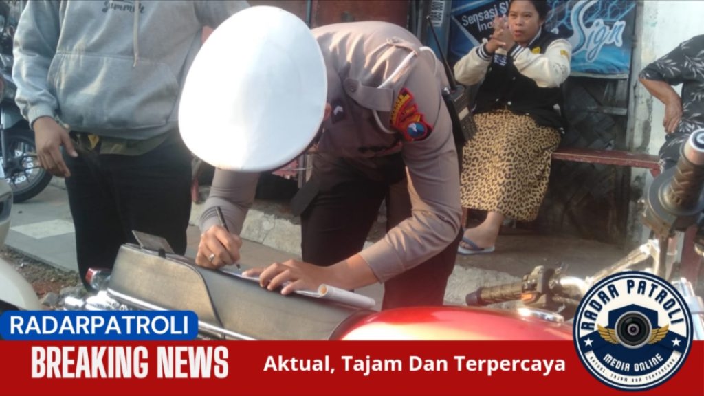 Satlantas Polres Probolinggo Kota Gelar Operasi Patuh Semeru 2025, Puluhan Pengendara Terjaring 