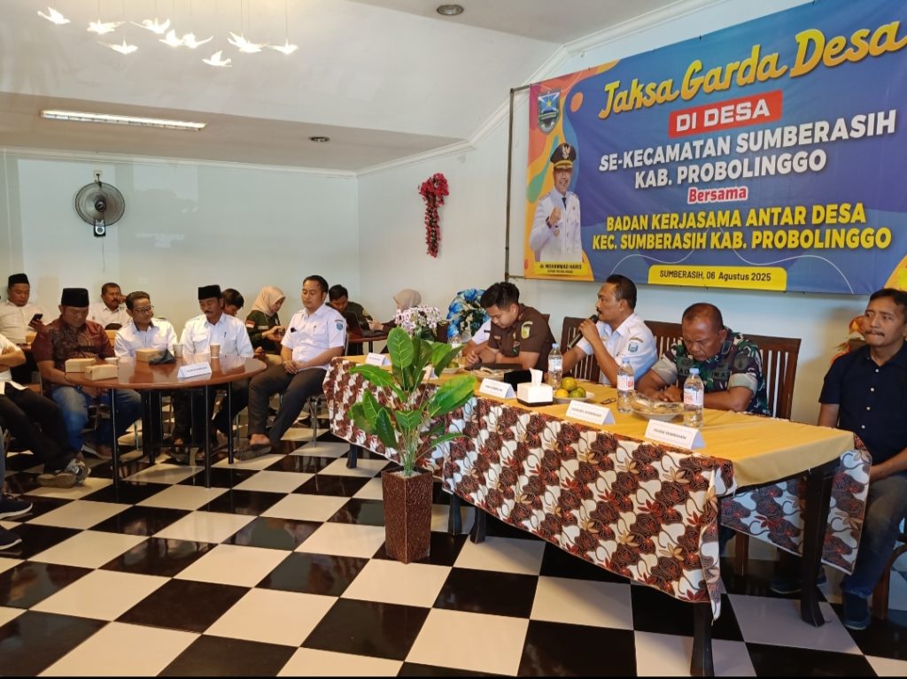 Kecamatan Sumberasih Gelar Program Jaksa Garda Desa Bersama BKAD