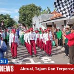 Semarak HUT RI Ke-80, Kecamatan Sumberasih Gelar Lomba Gerak Jalan Dengan 120 Peserta