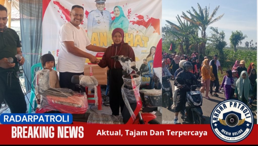 Desa Jrebeng Meriahkan Puncak HUT RI Ke-80 dengan Jalan Sehat Dan Pembagian Doorprize