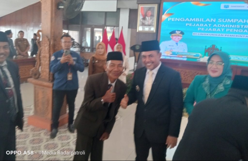 Semangat Baru Di Kecamatan Wonomerto, Gimo Resmi Jabat Kasi Ekonomi Dan Pembangunan