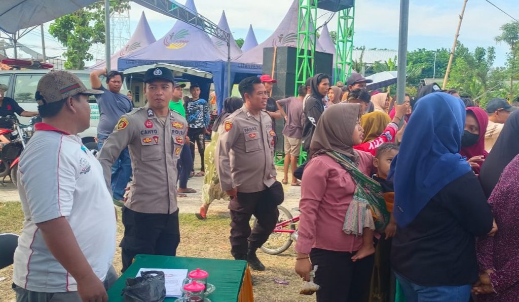 Polsek Sumberasih Gelar Pengamanan Kegiatan Lomba Balap Sepeda BMX Mini Cross Di Desa Lemah Kembar