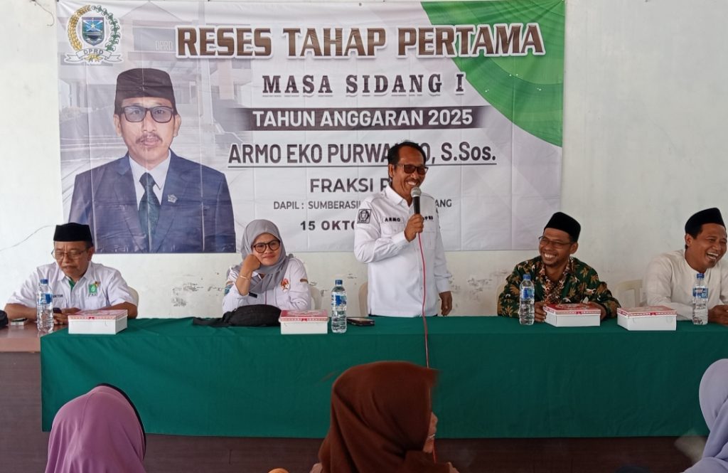 Hari Ketiga Reses, Anggota DPRD Kabupaten Probolinggo Fraksi PKB Dapil 6 Armo Eko Purwanto Serap Aspirasi Masyarakat Desa Sumberrejo