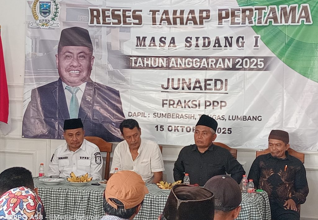 Anggota DPRD Kabupaten Probolinggo Fraksi PPP Dapil 6 Junaedi Serap Aspirasi Masyarakat Di Desa Klampok Kecamatan Tongas
