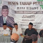 Anggota DPRD Kabupaten Probolinggo Fraksi PPP Dapil 6 Junaedi Serap Aspirasi Masyarakat Di Desa Klampok Kecamatan Tongas