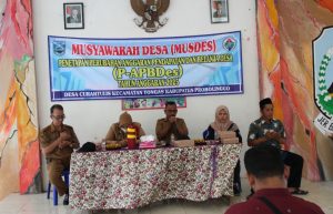 Desa Curahtulis Kecamatan Tongas Gelar Musdes Penetapan Perubahan APBDes Tahun Anggaran 2025