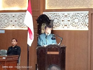 Rapat Paripurna DPRD Kota Probolinggo Fraksi PDI Perjuangan Sampaikan Pendapat Akhir Terkait Penyertaan Modal Daerah