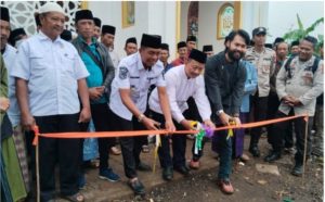 Masjid Taman Surga Al Karomah Diresmikan, Wujud Sinergi Pemerintah Dan Warga Desa Sapih