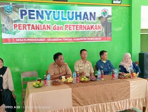 Pemerintah Desa Sumberkramat Gelar Penyuluhan Pertanian Dan Peternakan Untuk Tingkatkan Pengetahuan Petani