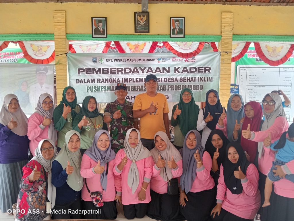 UPT Puskesmas Sumberasih Gelar Pemberdayaan Kader Implementasi Desa Sehat Iklim di Muneng Kidul