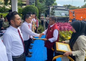 Satreskrim Polres Probolinggo Kota Raih Penghargaan Polda Jatim, Ungkap Kasus BBM Dan LPG Bersubsidi Terbanyak