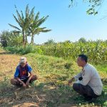 Polisi Wonoasih Sambangi Petani Kedungasem, Dorong Ketahanan Pangan