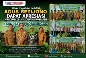 Lepas Kenang Purna Tugas, Camat Sumberasih Agus Setijono Tinggalkan Banyak Kenangan