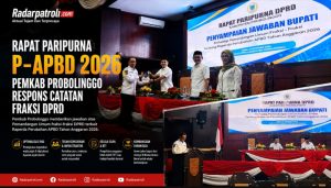 P-APBD 2026 Jadi Sorotan, Pemkab Probolinggo Jawab Satu Per Satu Catatan Fraksi