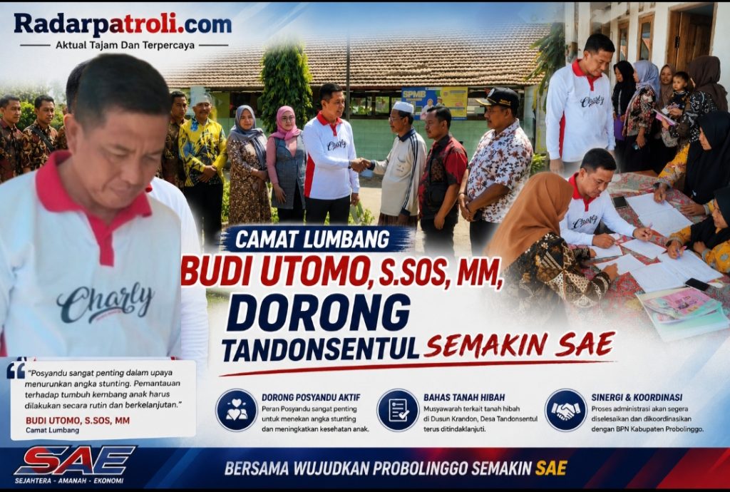 Camat Lumbang Hadiri Posyandu Di Tandonsentul, Bahas Penanganan Stunting Dan Tanah Hibah