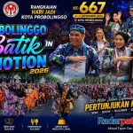 Batik in Motion Meriahkan Hari Jadi Kota Probolinggo ke-667, 350 Meter Jalan Disulap Jadi Panggung Kolosal