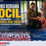 Polres Probolinggo Tanamkan Disiplin Lalu Lintas Sejak Dini Bersama Pocil