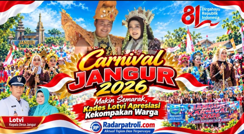 Carnival HUT RI ke-81 Desa Jangur Meriah, 24 Peserta Tampilkan Atraksi Spektakuler
