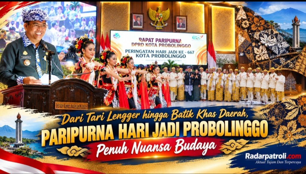 Paripurna Hari Jadi ke-667, DPRD Dan Pemkot Probolinggo Satukan Langkah Menuju Kota Lebih Maju