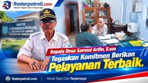 Desa Sumberkedawung Berikan Pelayanan Prima, Utamakan Kepuasan Warga