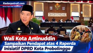 Fraksi DPRD Sampaikan Pemandangan Umum, Raperda Kota Probolinggo Masuk Tahap Pembahasan