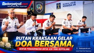 Doa Bersama Warnai Suasana Duka, Rutan Kraksaan Kenang ASN yang Berpulang