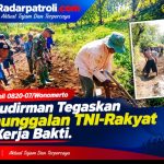 Sertu Sudirman Anggota Koramil 0820-07/Wonomerto Hadir Bersama Warga, TNI Siap Bantu Atasi Kesulitan Di Wilayah Binaan