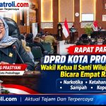 Santi Wilujeng Prastyani Wakil Ketua II DPRD Kota Probolinggo Tegaskan Empat Raperda Punya Urgensi Tinggi Bagi Masyarakat
