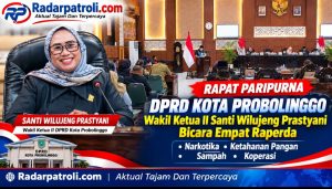 Santi Wilujeng Prastyani Wakil Ketua II DPRD Kota Probolinggo Tegaskan Empat Raperda Punya Urgensi Tinggi Bagi Masyarakat