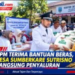 Pemdes Sumberkare Salurkan Bantuan Pangan Alokasi Juli–September 2026, 1.100 KPM Terima Beras 30 Kg