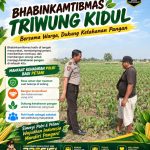Polisi Sambangi Petani Jagung di Triwung Kidul Probolinggo, Bahas Ketahanan Pangan