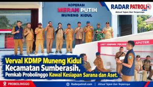 Pemkab Probolinggo Lakukan Verifikasi dan Validasi Koperasi Desa Merah Putih Muneng Kidul