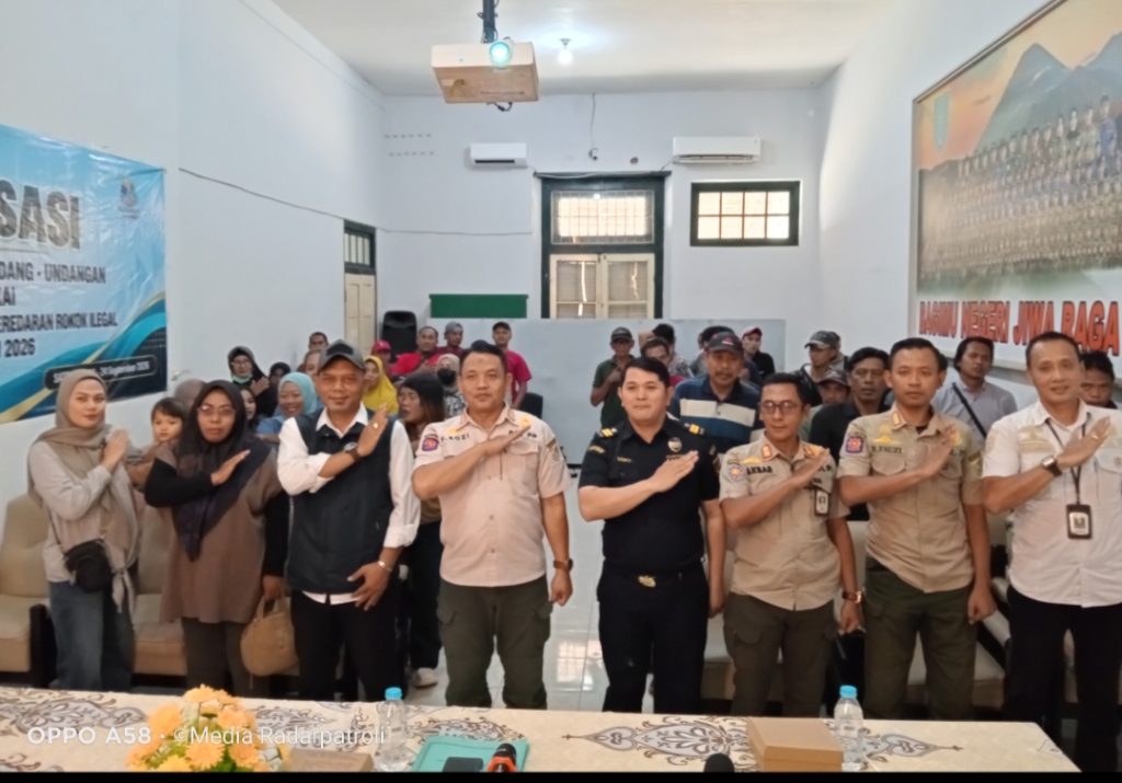 Satpol PP Kota Probolinggo Perkuat Sinergi Dengan Bea Cukai Berantas Rokok Ilegal
