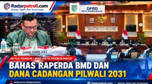 Ketua Pansus I DPRD Kota Probolinggo H. Zainul Fatoni Tekankan Penyesuaian Raperda BMD Dengan Regulasi Terbaru