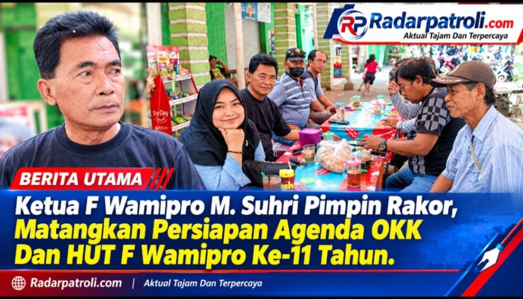 Perkuat Kapasitas Wartawan, F-Wamipro Persiapkan OKK Bersama UPM Dan HUT F Wamipro Yang Ke-13 Tahun