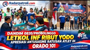 Dandim 0820 Buka Open Tournament Orado 101 Piala Panglima TNI, Jadi Ajang Penjaringan Atlet Muda