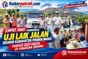 Pastikan Keselamatan Wisatawan, Dishub Probolinggo Gelar Uji Laik Jalan Jeep Bromo