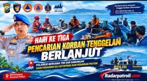 Hari Ketiga Pencarian Korban Tenggelam di Kalibuntu, Polairud BersamaTim SAR Gabungan Perluas Penyisiran