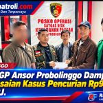 Dalih Biaya Pengobatan Anak, Kasus Pencurian Rp9 Juta Berakhir dengan Kesepakatan Damai Di Polres Probolinggo Kota 