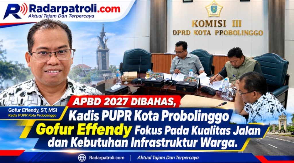 Bahas APBD 2027, Kadis PUPR Kota Probolinggo Gofur Effendy Tekankan Tambahan Anggaran Jalan dan Irigasi