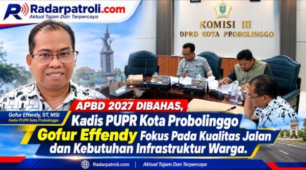 Bahas APBD 2027, Kadis PUPR Kota Probolinggo Gofur Effendy Tekankan Tambahan Anggaran Jalan dan Irigasi