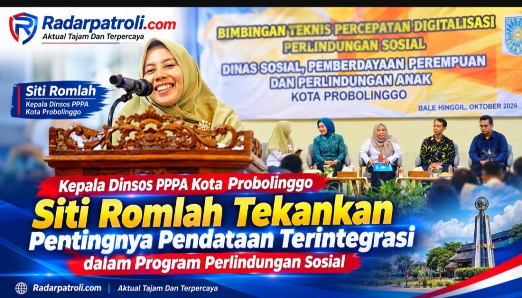 Digitalisasi Perlindungan Sosial Digenjot, Dinsos PPPA Kota Probolinggo Libatkan Masyarakat