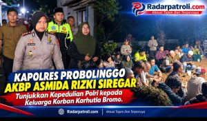 Tak Hanya Evakuasi, Kapolres Probolinggo Dampingi Keluarga Korban Karhutla hingga Pemakaman