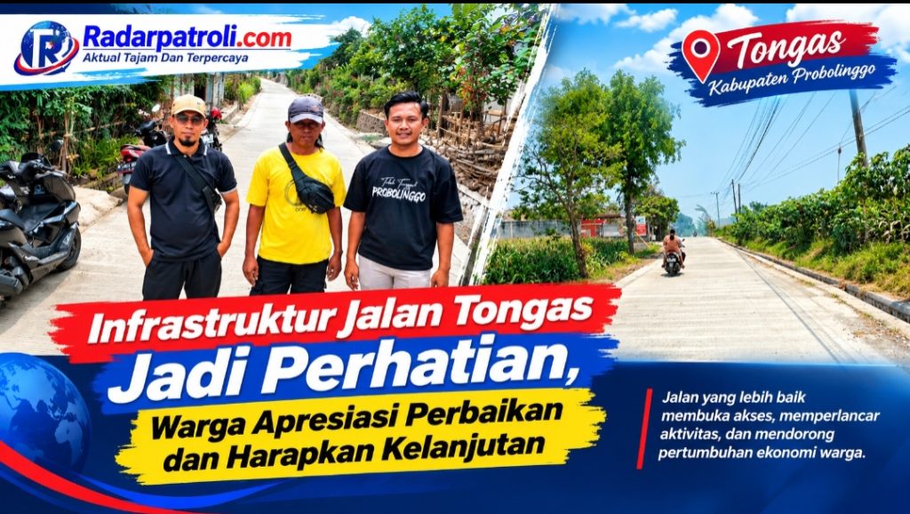 Warga Tongas Apresiasi DPUPR Kabupaten Probolinggo, Pembangunan Jalan Lumbang–Tanjung Rejo Rampung