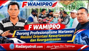 F Wamipro Gelar Rakor Persiapan OKK Bersama UPM, Tingkatkan Kompetensi dan Pemahaman Organisasi Wartawan