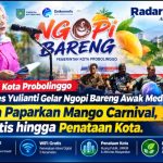 Diskominfo Kota Probolinggo Gelar Ngopi Bareng Awak Media, Bahas Mango Carnival of Indonesia dan Pemerataan WiFi Gratis
