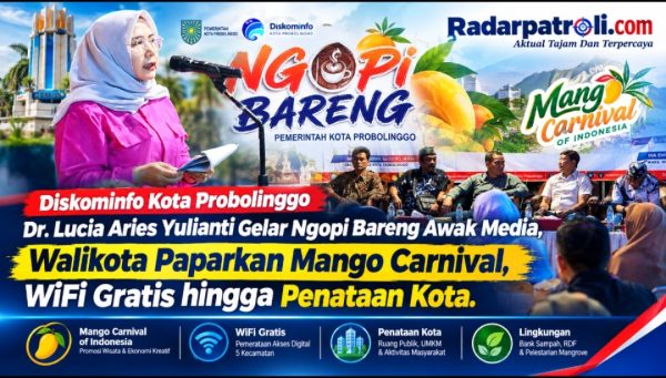 Diskominfo Kota Probolinggo Gelar Ngopi Bareng Awak Media, Bahas Mango Carnival of Indonesia dan Pemerataan WiFi Gratis